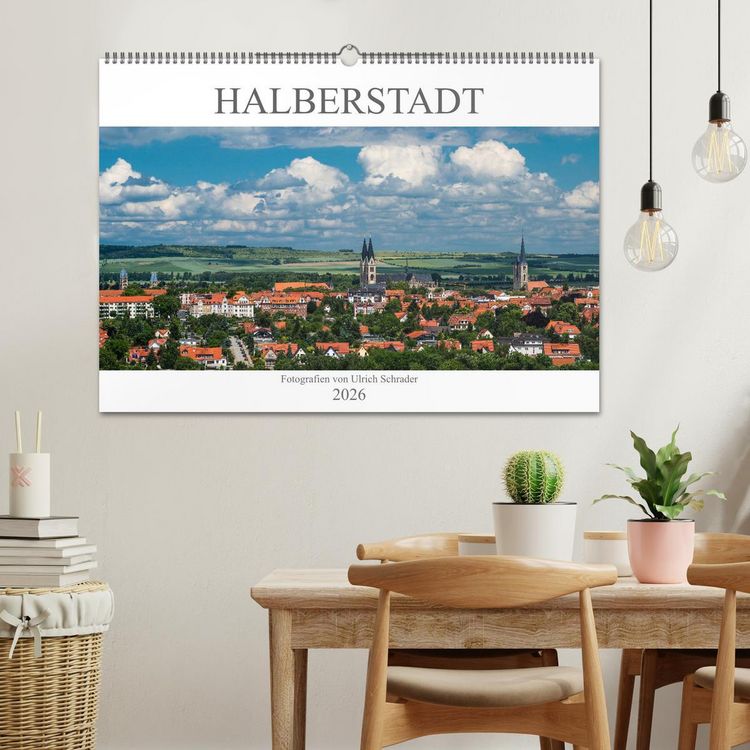 Produktbild: Halberstadt 2026 (Wandkalender 2026 DIN A2 quer), CALVENDO Monatskalender