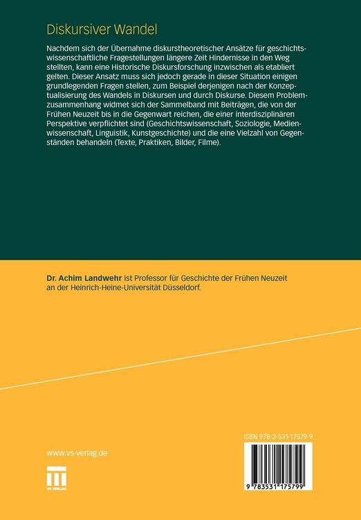 Produktbild: Diskursiver Wandel
