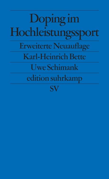 Produktbild: Doping im Hochleistungssport