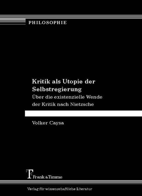 Bild vom Artikel Kritik als Utopie der Selbstregierung vom Autor Volker Caysa