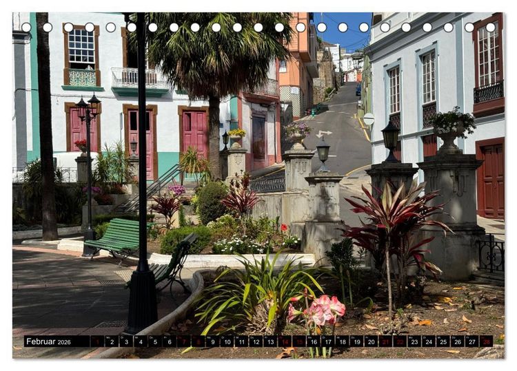 Produktbild: La Palma - Eine Reise &uuml;ber die La Isla Bonita (Tischkalender 2026 DIN A5 quer), CALVENDO Monatskalender