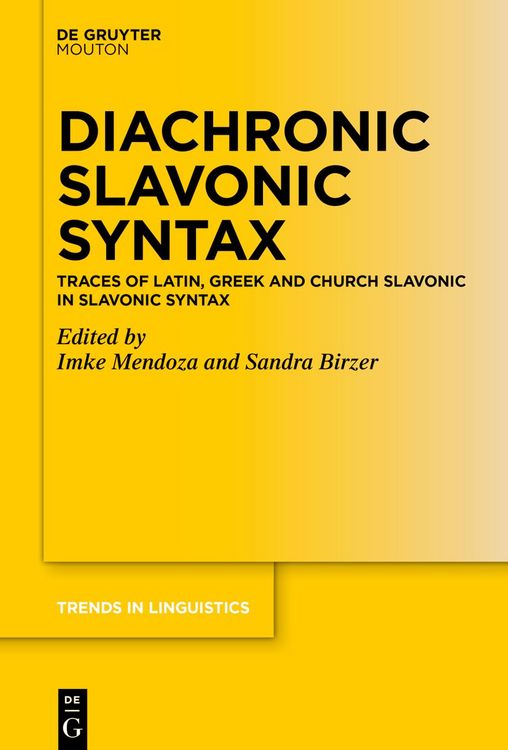 Produktbild: Diachronic Slavonic Syntax