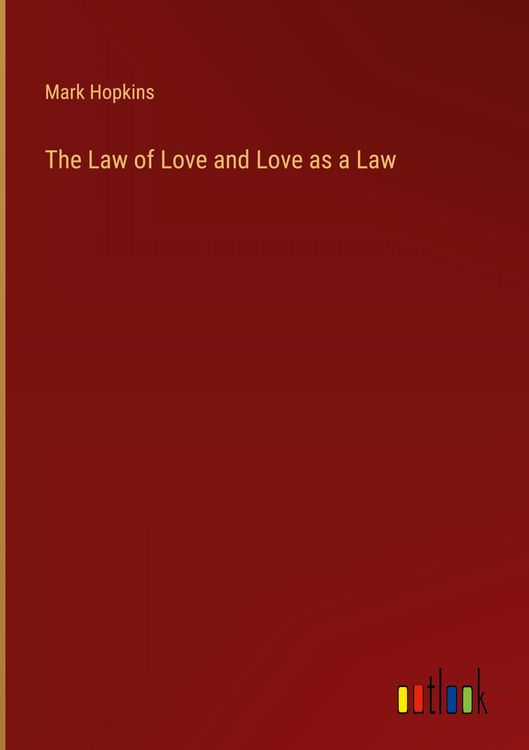 Produktbild: The Law of Love and Love as a Law
