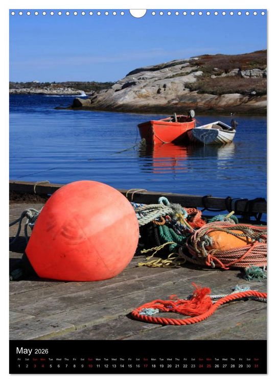 Produktbild: Canada Province Nova Scotia (Wall Calendar 2026 DIN A3 portrait), CALVENDO 12 Month Wall Calendar