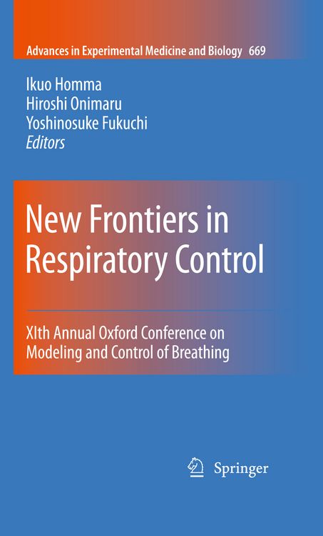 Produktbild: New Frontiers in Respiratory Control