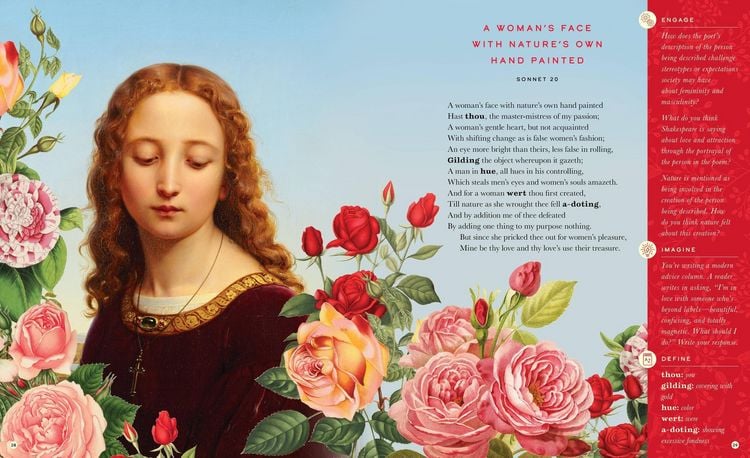 Produktbild: The Illustrated William Shakespeare: 25 Essential Poems