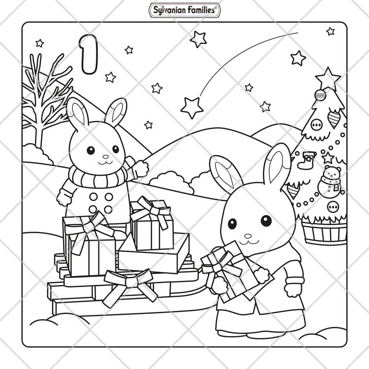 Produktbild: Sylvanian Families Cosy Christmas