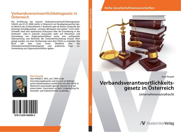 Produktbild: Verbandsverantwortlichkeits&shy;gesetz in &Ouml;sterreich