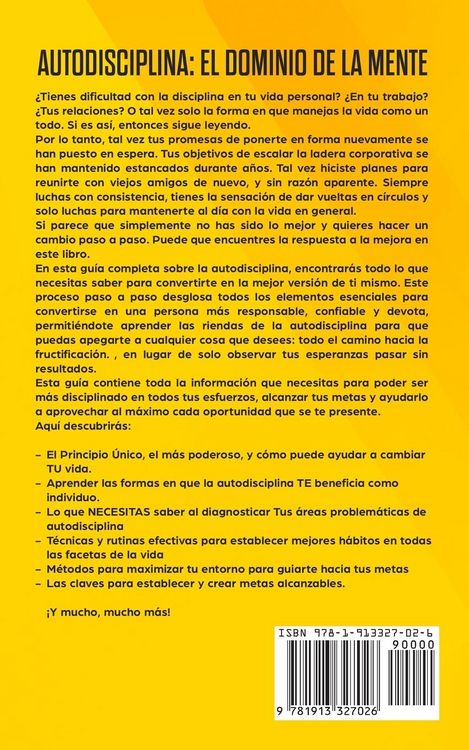 Produktbild: Autodisciplina El Dominio de la Mente