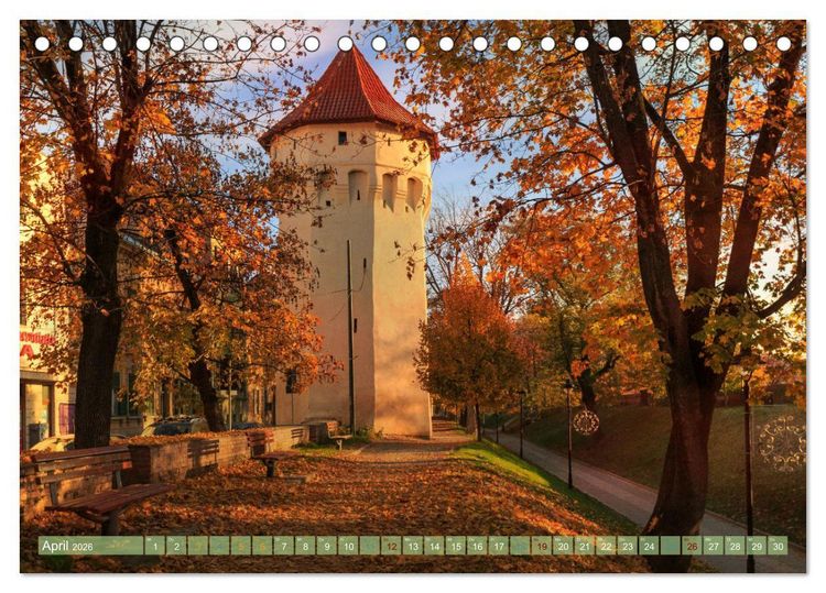Produktbild: Zauberhaftes Sibiu - Die Perle Siebenb&uuml;rgens in Rum&auml;nien (Tischkalender 2026 DIN A5 quer), CALVENDO Monatskalender