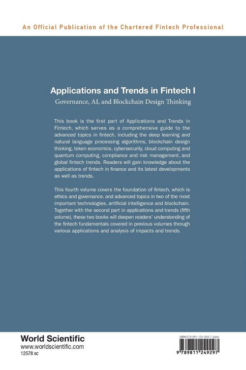 Produktbild: Applications and Trends in Fintech I
