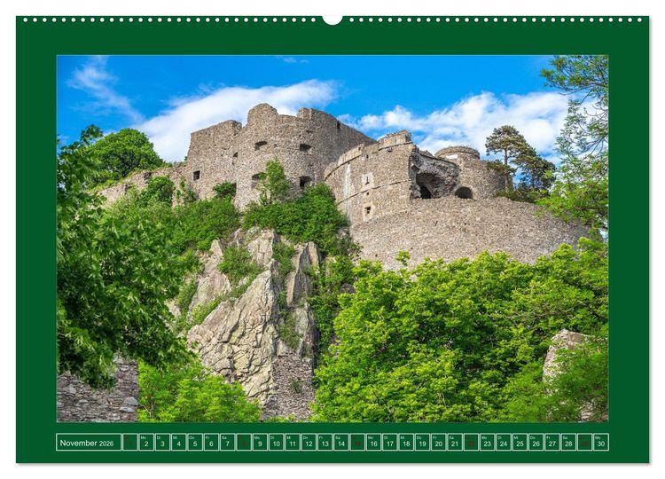 Produktbild: Romantische Ruinen (Wandkalender 2026 DIN A2 quer), CALVENDO Monatskalender