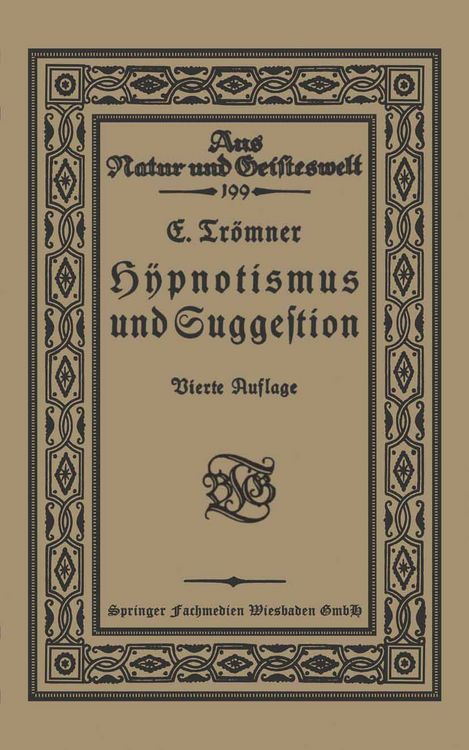 Produktbild: Hypnotismus und Suggestion