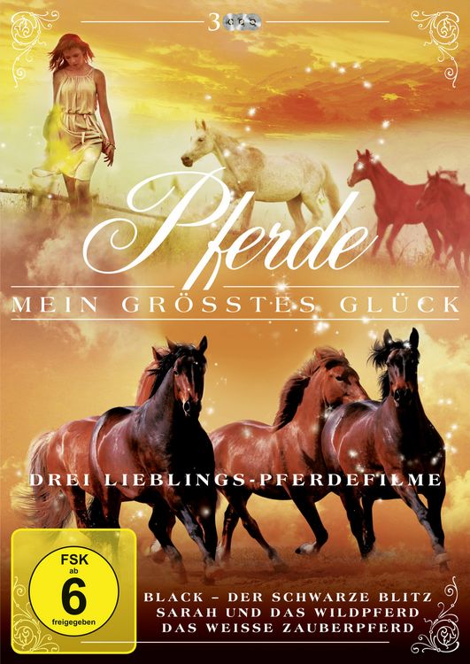 Produktbild: Pferde - Mein gr&ouml;&szlig;tes Gl&uuml;ck [3 DVDs]