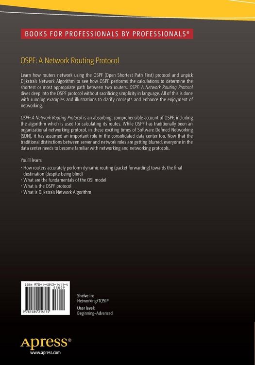 Produktbild: OSPF: A Network Routing Protocol