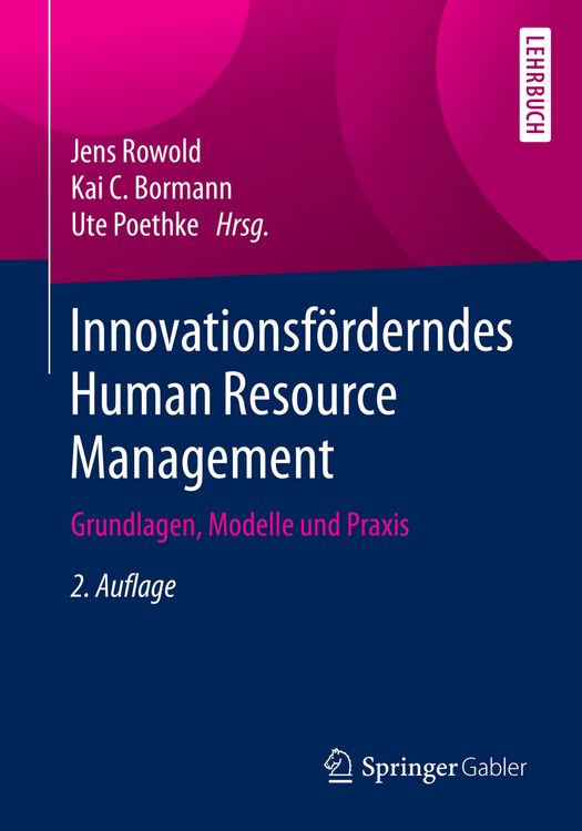 Produktbild: Innovationsf&ouml;rderndes Human Resource Management