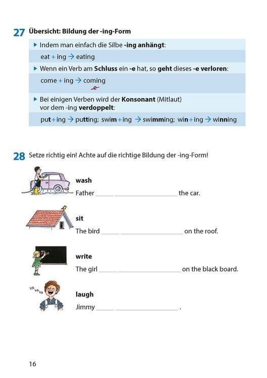 Produktbild: Present: Progressive & Simple. Englisch 5. Klasse, A5-Heft