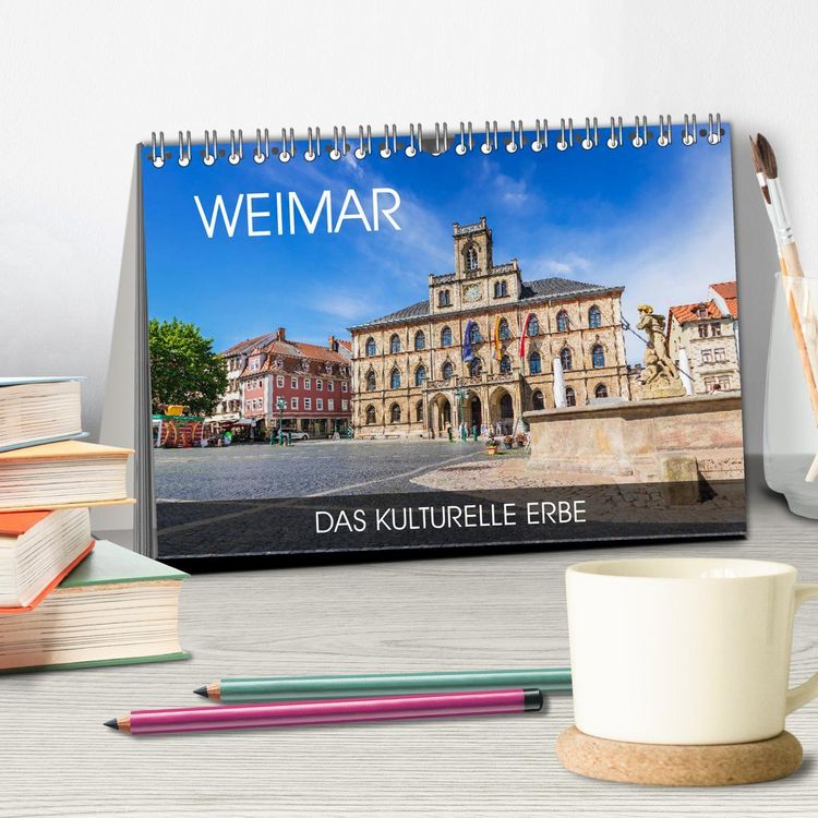 Produktbild: Weimar - das kulturelle Erbe (Tischkalender 2026 DIN A5 quer), CALVENDO Monatskalender
