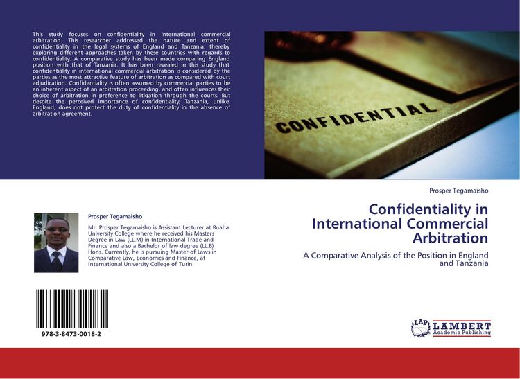 Produktbild: Confidentiality in International Commercial Arbitration