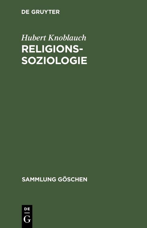 Produktbild: Religionssoziologie