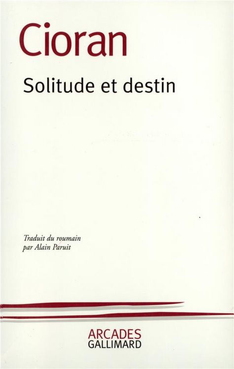 Produktbild: Solitude et destin