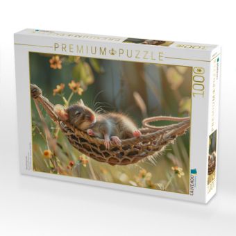 Produktbild: CALVENDO Puzzle M&auml;useh&auml;ngematte | 1000 Teile Lege-Gr&ouml;&szlig;e 64x48cm Foto-Puzzle f&uuml;r gl&uuml;ckliche Stunden