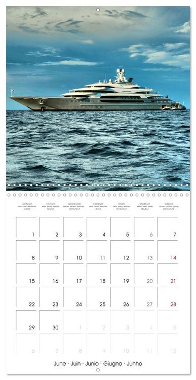 Produktbild: SUPERYACHTS (Wall Calendar 2026 12 &times; 12 Inch) CALVENDO 12 Month Wall Calendar