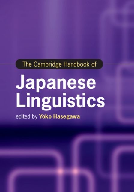 Produktbild: The Cambridge Handbook of Japanese Linguistics