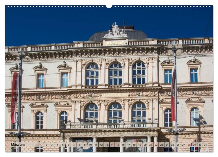 Produktbild: Innsbruck - Die Stadt im Herzen der Alpen (hochwertiger Premium Wandkalender 2026 DIN A2 quer), Kunstdruck in Hochglanz