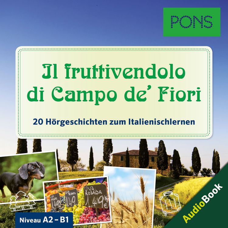 Produktbild: PONS H&ouml;rbuch Italienisch: Il fruttivendolo di Campo de' Fiori