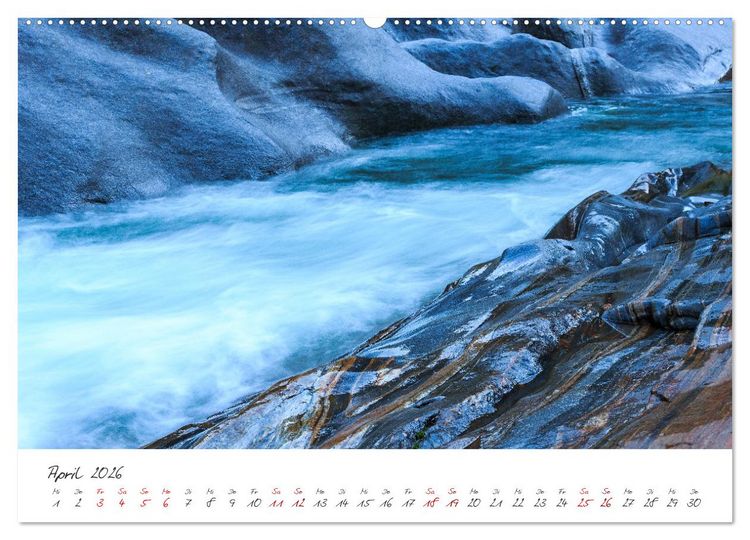 Produktbild: Schweizer Berglandschaften (hochwertiger Premium Wandkalender 2026 DIN A2 quer), Kunstdruck in Hochglanz