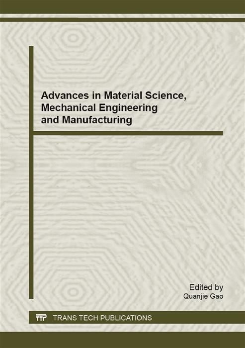 Produktbild: Advances in Material Science, Mechanical Engineering and Manufacturing