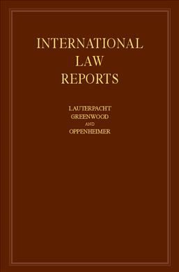 Produktbild: International Law Reports