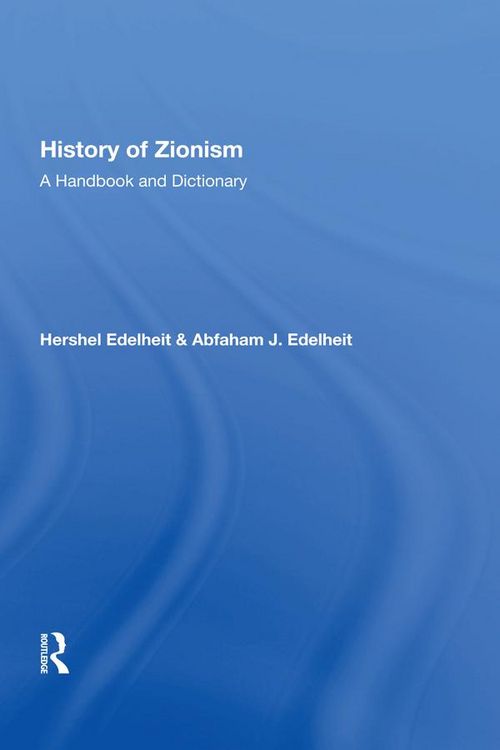 Produktbild: History Of Zionism