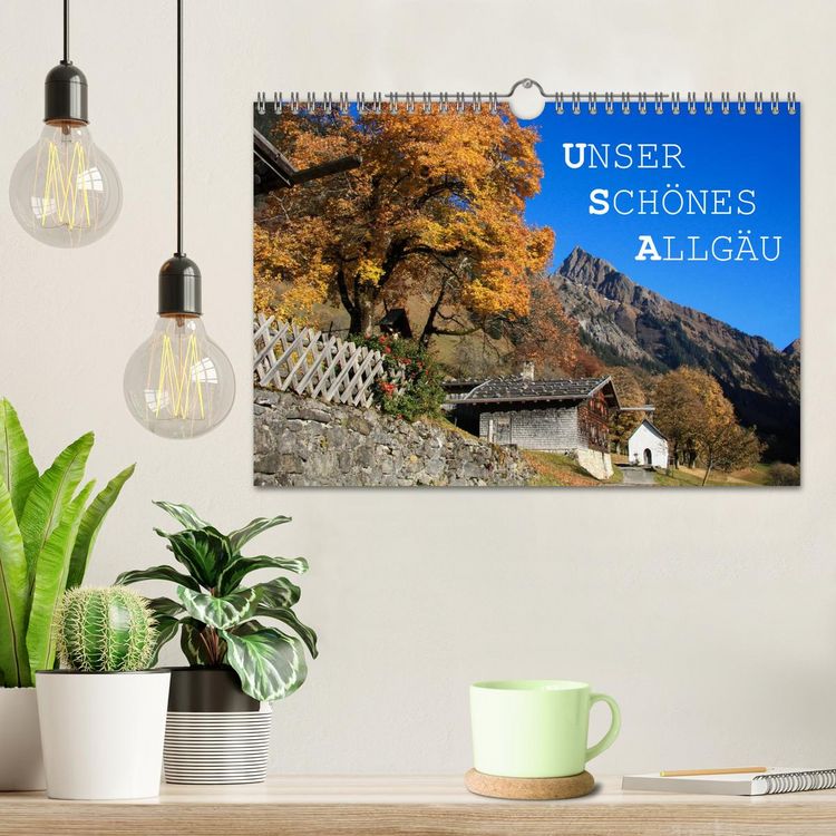 Produktbild: Unser sch&ouml;nes Allg&auml;u (Wandkalender 2026 DIN A4 quer), CALVENDO Monatskalender
