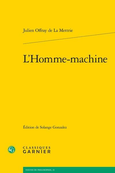 Produktbild: L'homme-machine