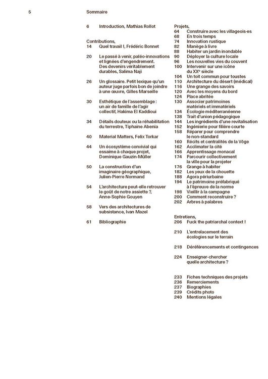 Produktbild: Architectures terrestres
