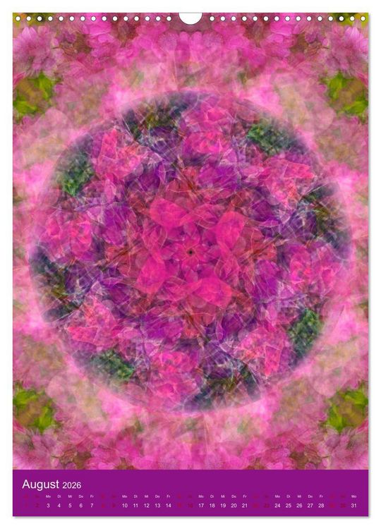 Produktbild: Meditative Pflanzenmandalas (Wandkalender 2026 DIN A3 hoch), CALVENDO Monatskalender
