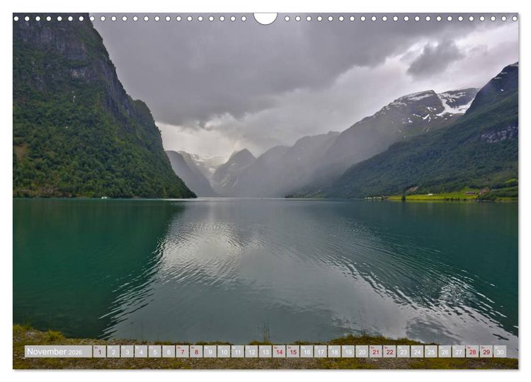 Produktbild: Die Farben Norwegens (Wandkalender 2026 DIN A3 quer), CALVENDO Monatskalender