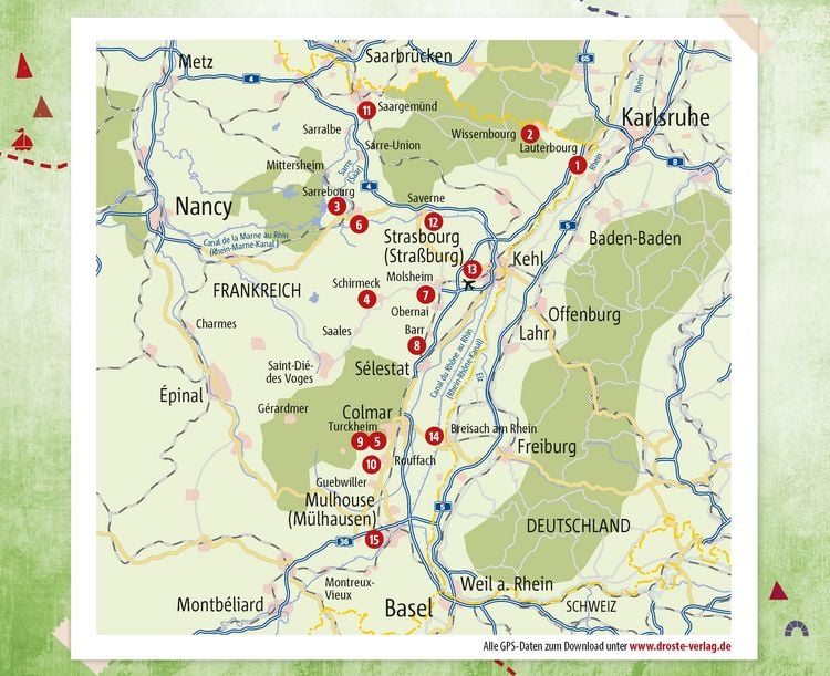 Produktbild: Elsass. Radeln f&uuml;r die Seele