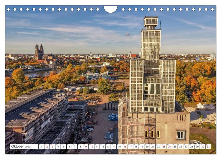 Produktbild: Domperspektiven: Magdeburger Dom - Neu gesehen 2027 (Wandkalender 2027 DIN A4 quer), CALVENDO Monatskalender