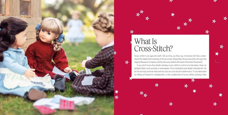 Produktbild: American Girl Cross-Stitch