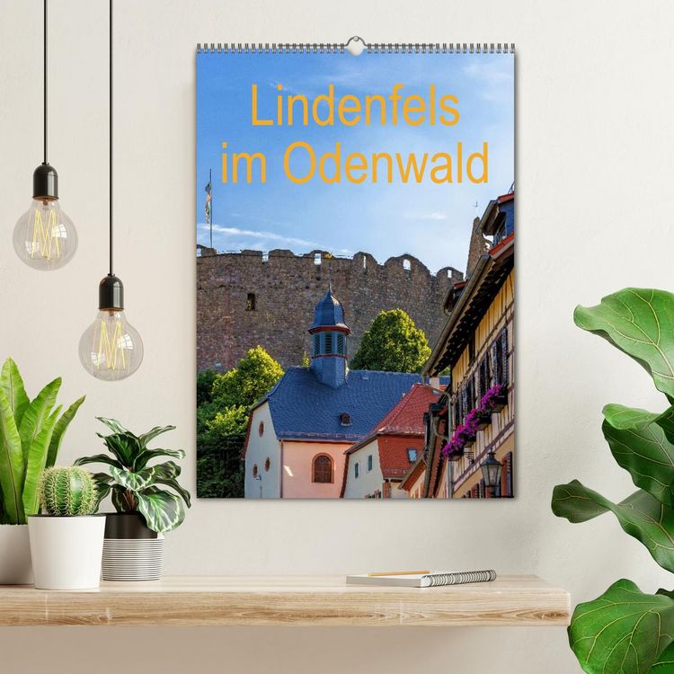 Produktbild: Lindenfels im Odenwald (Wandkalender 2027 DIN A2 hoch), CALVENDO Monatskalender