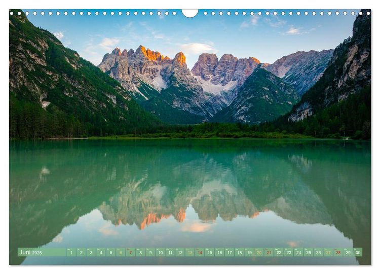 Produktbild: Malerische Alpen - Fesselnde Landschaften (Wandkalender 2026 DIN A3 quer), CALVENDO Monatskalender