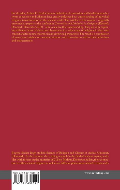 Produktbild: Conversion and Initiation in Antiquity