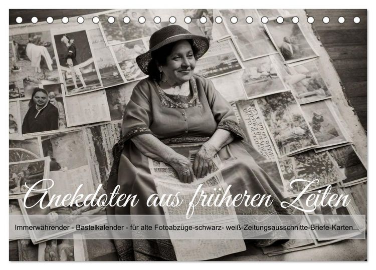 Produktbild: Anekdoten aus fr&uuml;heren Zeiten (Tischkalender 2026 DIN A5 quer), CALVENDO Monatskalender