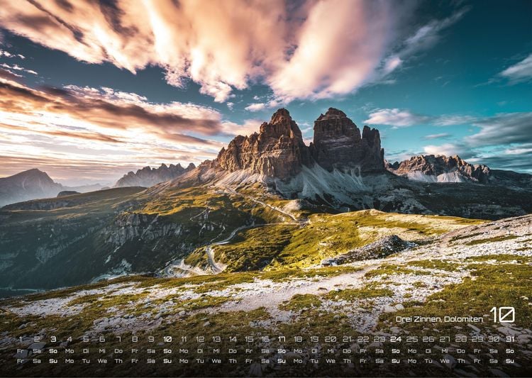 Produktbild: S&uuml;dtirol - eine Reise durch bezaubernde Landschaften - 2027 - Kalender DIN A3