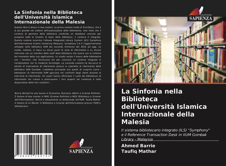Produktbild: La Sinfonia nella Biblioteca dell'Universit&agrave; Islamica Internazionale della Malesia