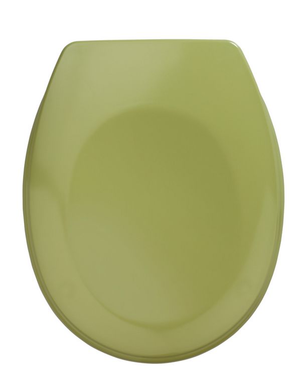 Produktbild: WC-Sitz Mod. Bergamo Moosgr&uuml;n, aus antibakteriellem Duroplast