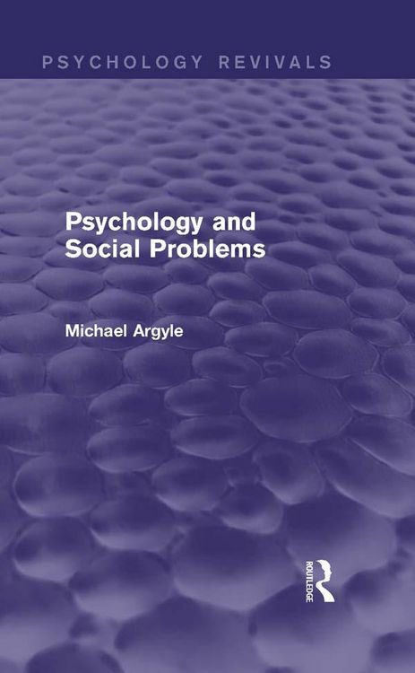 Produktbild: Psychology and Social Problems